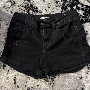 Old Navy Dark Denim Jean Shorts